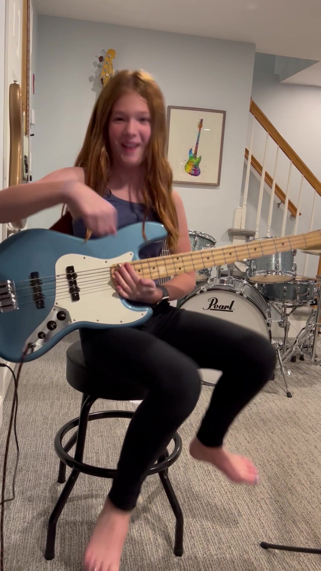 Throwback to my most viewed video on TikTok! This was the first time I got the epic riff in Master Blaster by @steviewonder and I was so pumped! 🙌🎸❤️ This song always hits! 🔥🐅💥🚀