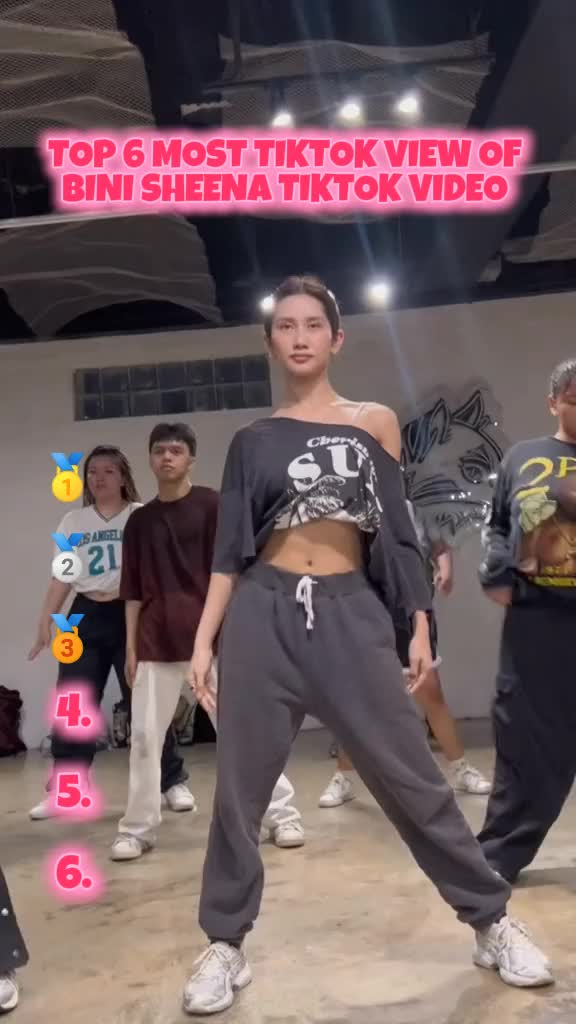 TOP 6 MOST TIKTOK VIEW OF BINI SHEENA TIKTOK VIDEO #BINI #BINISHEENA #FYP #FORYOU #FORYOUPAGE 