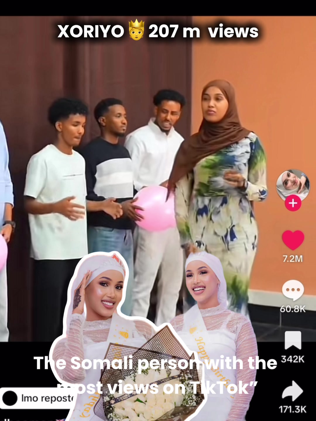 200m views xoriyo✌️🫡#somalitiktok #200millionviews #xoriyoyyyy✨💗☺️❤️‍🔥 #fyp 