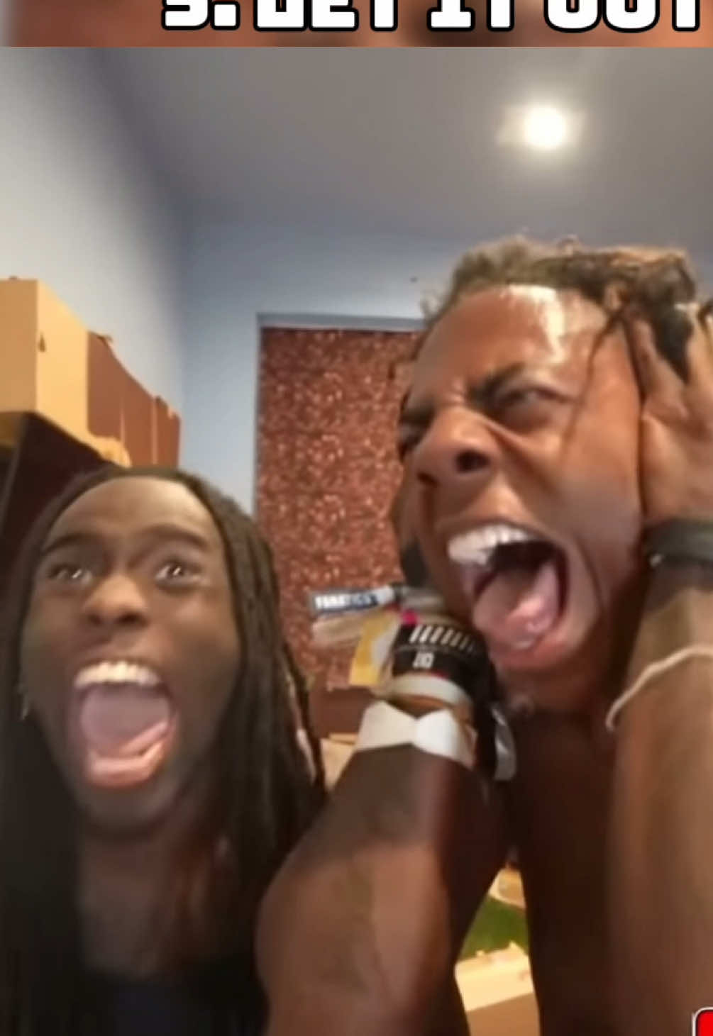 “LET IT OUT, LET IT OUT” 😭 #ishowspeed #speed #mostviewed #top5 #funny