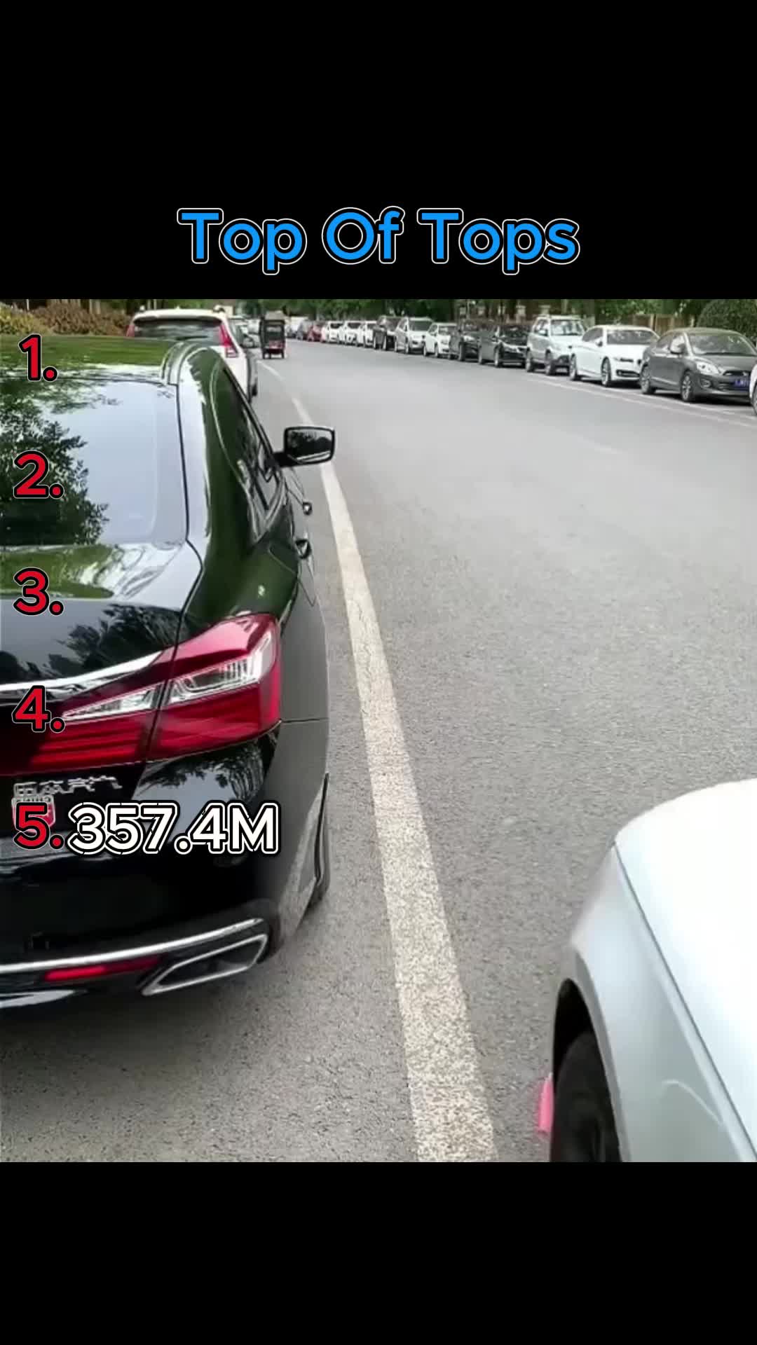 Top creators with their top videos. #top5 #mostwatched #tiktok #usa #topoftops