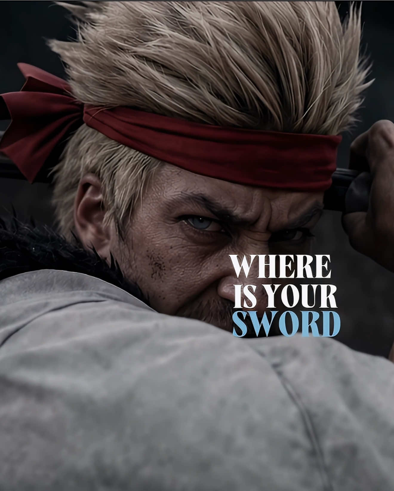 Recreating the most watched ‘Where Is Your Sword?’ TikTok video to real-life action video. @jamilx16x  #edit #anime #fyp #vinlandsaga