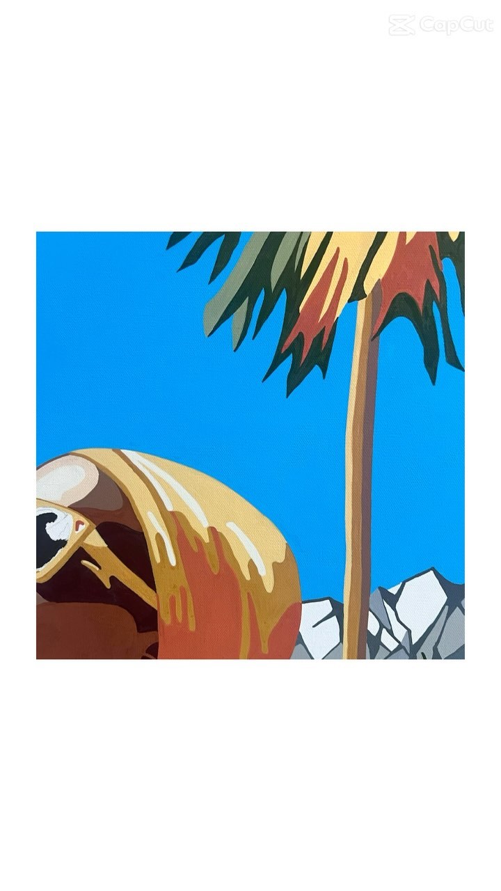 WIP, 36x36, Acrylic on canvas.