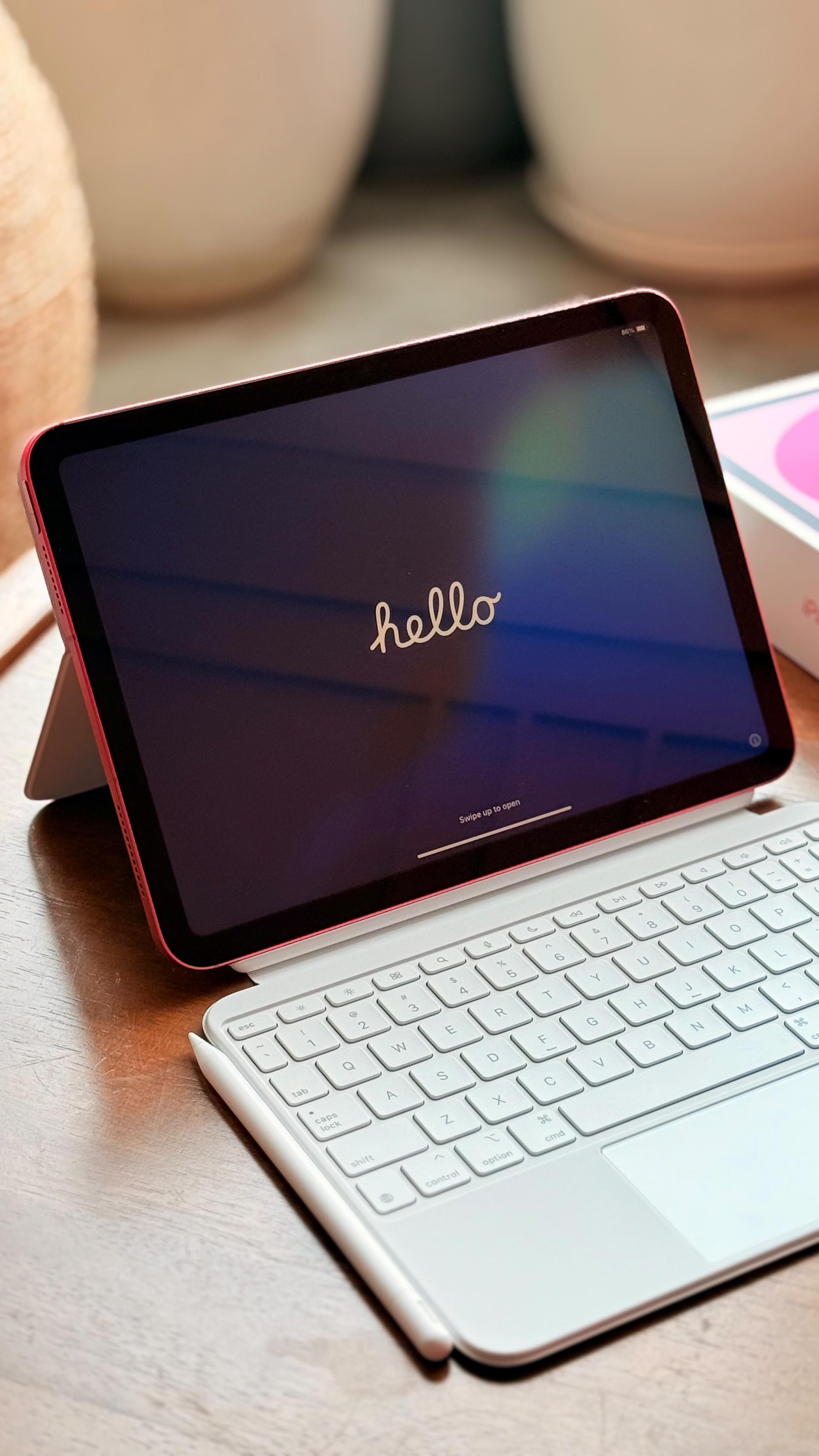 Say hello to the stunning pink iPad! 💗

With the A16 chip under the hood, Apple Pencil in hand, and the Magic Keyboard Folio for a complete typing and navigation experience. It’s everything you need to create, connect, and express yourself. ✨

Don’t miss Apple’s education savings for students and educators! Buy Mac or iPad, get AirPods or an eligible accessory of your choice. Visit Apple Education Store to learn more! 👩🏻‍💻

#iPad #A16 @apple