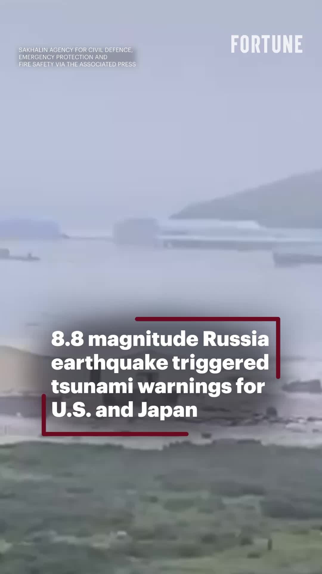 One of this century’s most powerful earthquakes struck off the coast of Russia and generated tsunami warnings and advisories for a broad section of the Pacific, including Alaska, Hawaii and the U.S. West Coast and as far south as New Zealand.
Warnings are being downgraded in most areas, though advisories remain in place as more aftershocks are possible. Chile upgraded its tsunami warning to the highest level for most of its 6,400-kilometer (4,000-mile) Pacific coastline.
The quake registered a magnitude of 8.8 and was centered off the coast of the Kamchatka Peninsula in Russia’s Far East, according to the U.S. Geological Survey. It struck early Wednesday local time, which was still Tuesday in the U.S.
🔗 Click the link in the bio to read more.