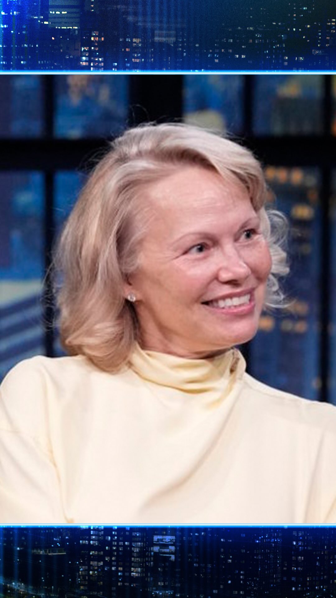 Add scat singing to @pamelaanderson’s impressive resume