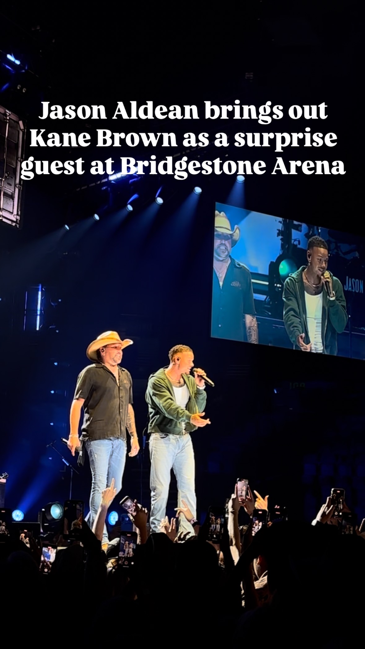 @jasonaldean + @kanebrown = 🔥🔥🔥