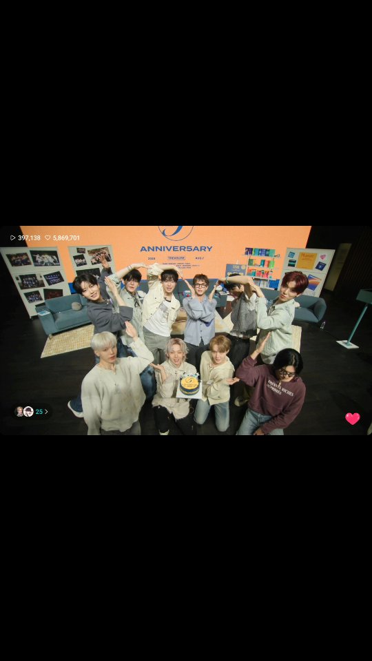 ✎ once again, happy 5th anniversary treasure 💙

📍#TREASURE [TREA5URE ANNIVER5ARY 2025] SPECIAL LIVE

#SOJUNGHWAN #소정환 #TREASURE #트레저 #TREA5URE_ANNIVER5ARY_2025 #20250807 #YG

ㅡㅡㅡㅡㅡㅡㅡㅡㅡㅡㅡㅡㅡㅡㅡㅡㅡㅡㅡㅡㅡㅡㅡㅡㅡ

#YG #YGEntertainment #TREASURE #T5 #HYUNSUK #JIHOON #YOSHI #JUNKYU #JAEHYUK #ASAHI #DOYOUNG #HARUTO #JEONGWOO #SOJUNGHWAN #JUNGHWAN #JUNGHWANTREASURE #트레저 #소정환 #ジョンファン #YGTREASUREBOX #YGFAMILY #KPOP