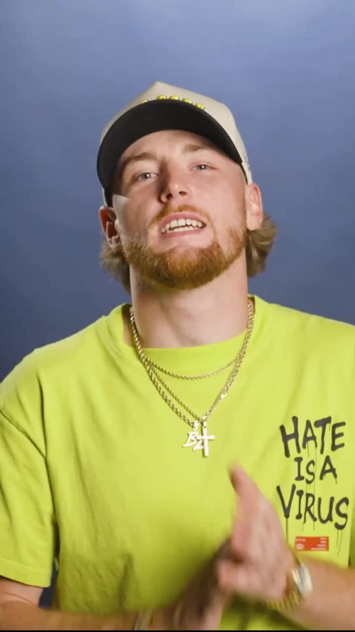 We could sit around & chat with @bailey.zimmerman all day 🫶 Have y'all listened to "Different Night Same Rodeo" yet? ⚡️ What's your favorite collab?