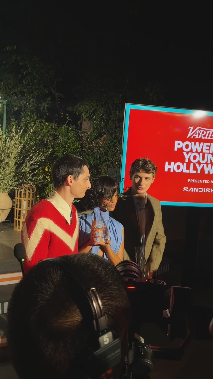 Variety honored cover stars Finn Wolfhard, Tyla, Sam Nivola and the standout talent profiled in Variety’s annual Young Hollywood Impact Report. 

Video made in the Edits app. @meta