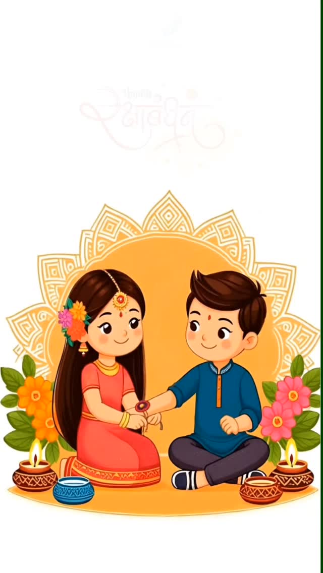Celebrating the beautiful bond of a brother and sister! Happy Raksha Bandhan to all the siblings out there. Cherishing these moments of love, protection, and lifelong friendship. ❤️ #RakshaBandhan #Rakhi #Siblings #BrotherSisterLove #Family #IndianFestival #HappyRakhi #RakshaBandhan2025 #FestivalOfLove