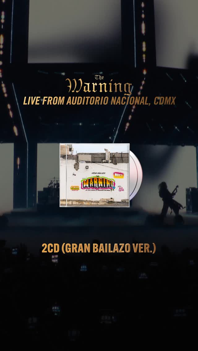 Live From Auditorio Nacional, CDMX drops August 22nd 🎸
We’ve poured our hearts into this show, and now you can take a piece of that night home. Pre-orders are live now!
#thewarninglive