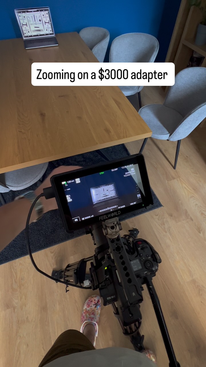 💸 Would you pay $3K for an adapter?
Here’s why the Kipon B4 → PL S35 is worth every cent.

It’s not “just an adapter” — it’s precision engineering that lets vintage broadcast zooms shine on modern cinema cameras.

✅ Why so expensive?
	•	Custom optics that expand a tiny 2/3” image to Super 35 or even Full Frame.
	•	Perfect collimation for stable focus and no zoom shift.
	•	Aircraft-grade build to last for years in the field.
	•	Niche, pro-only tool made in small batches.

For me, it’s not just gear it’s the key to a cinematic look you can’t fake.
 

#cinematography #filmmaking #filmgear #cameragear #lensadapter #kipon #broadcastlens #vintageglass #b4lens #plmount #fullframe #super35 #zoomlens #setlife #doplife #cameradepartment #onset #cinematographerlife #gearreview #filmmakinggear