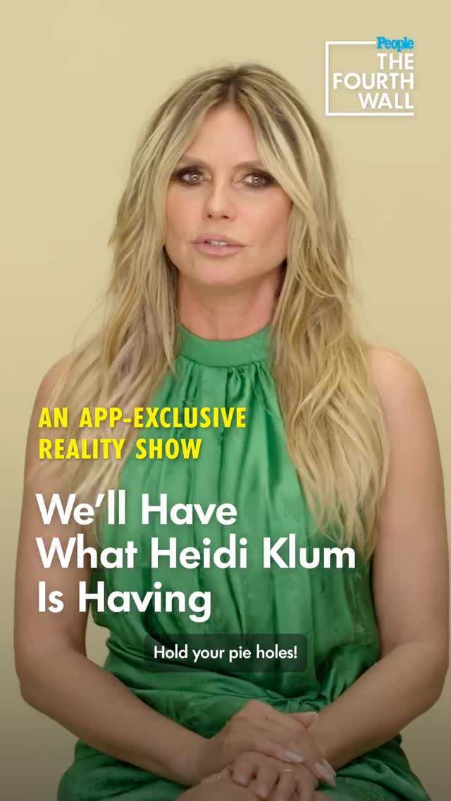 #ProjectRunway is back! 👏 In this episode of #TheFourthWall, PEOPLE’s new reality show, we’re dishing on all of our favorite moments with cover star and show host #HeidiKlum. (And yes, that does include an iconic #Halloweencostume or two. 🤩)
