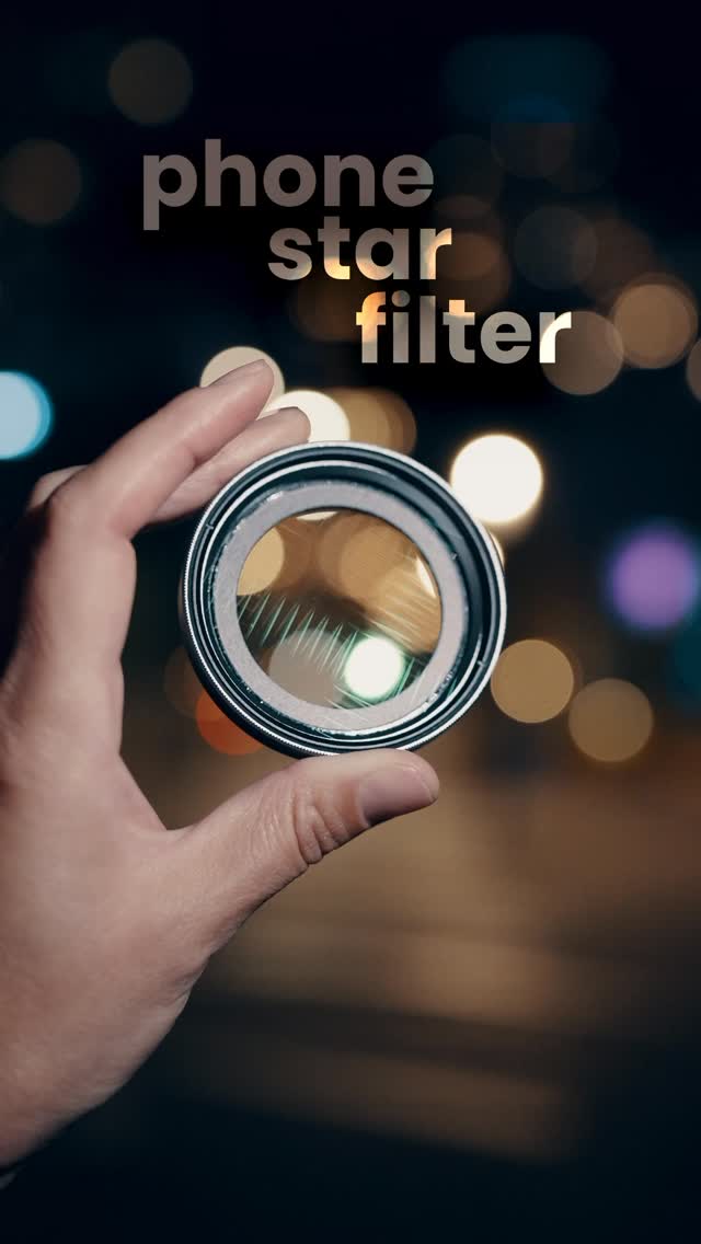 This star filter adds instant flare and life to your iPhone videos.
Would you use this on your phone?
#mobilevideography #mobilephotography #shotoniphone #sandmarc