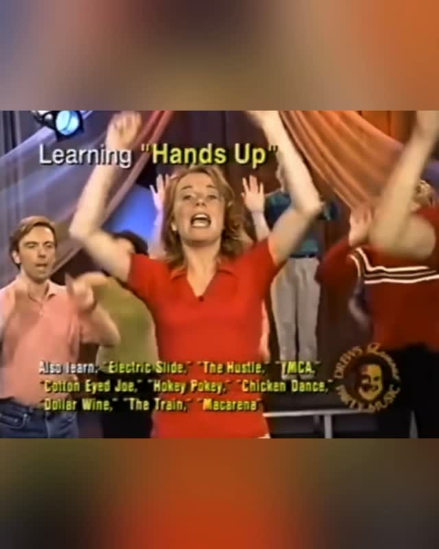 Bad news cycle got you down? Try popping in “Drew’s Famous Step By Step Party Dances” VHS 🤣💃

Today, we’re doing “Hands Up” and I’d encourage you to keep an eye on the gay guy who is dancing 10x harder than anybody else 😂🙌🕺

#handsup #ottawan #disco #camp #campy #kitsch #kitschy #choreography #nineties #throwback #nostalgia