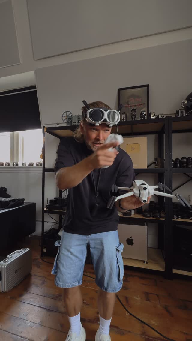 We got a brand new drone from a brand new company called @antigravity_global. This is the A1 and it flies unlike any other drone I’ve flown before. I’m very excited for competition in the drone space 🙌🏻 #ad