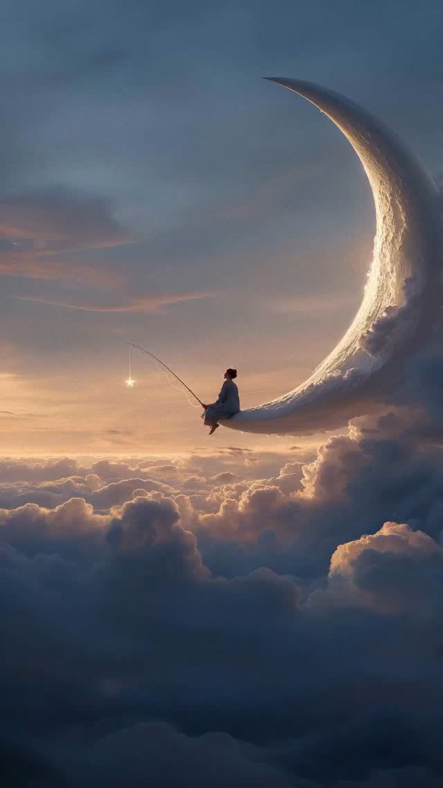 crescent daydreams 🌙
AI visuals by @echoesofjoonas
Tools I use: Freepik, Midjourney, Magnific AI, Topaz Video, Photoshop
#beautiful #scenery #nature #clouds #ai #aivideo #midjourney