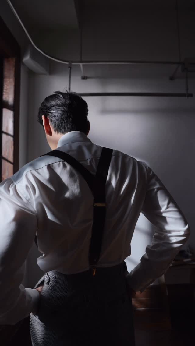 老实人都喜欢上班#suit #bespoke #定制西装 #男装 #menswear